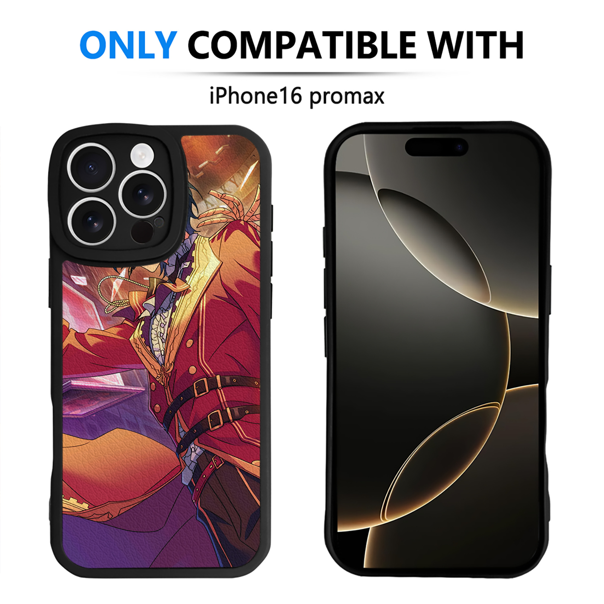 （画像用） あんさんぶるスターズ! Ensemble Stars 【iPhone 16シリーズ対応】シリコンスマホケース（レザー調） 材質：シリコン